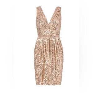 Badgley Mischka Sequin Dress